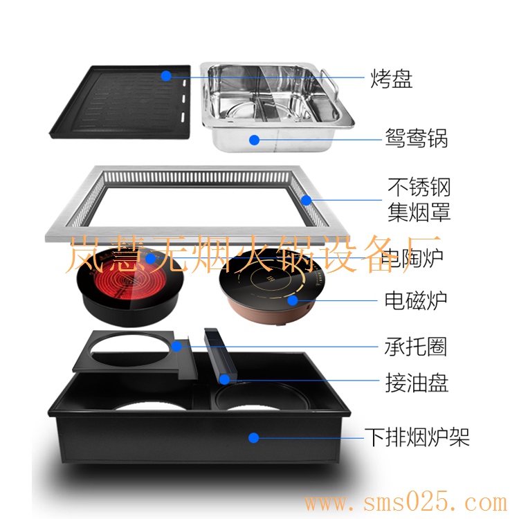 燒烤無煙火鍋凈化爐（www.arfit.cn)
