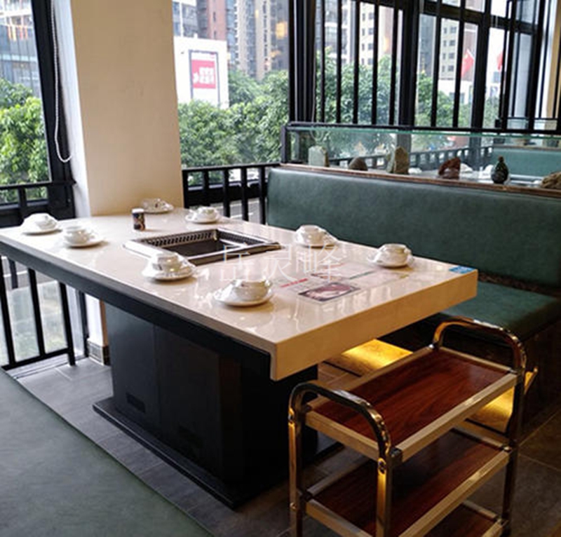 佛山海底撈無(wú)煙火鍋餐桌廠值得你去利用